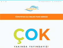 Tablet Screenshot of gezimerkezi.com